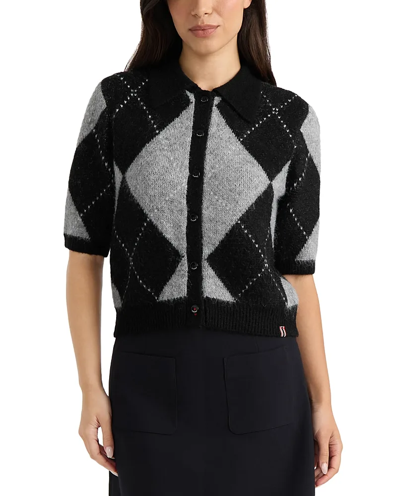 Short Sleeve Cardigan by Hunter