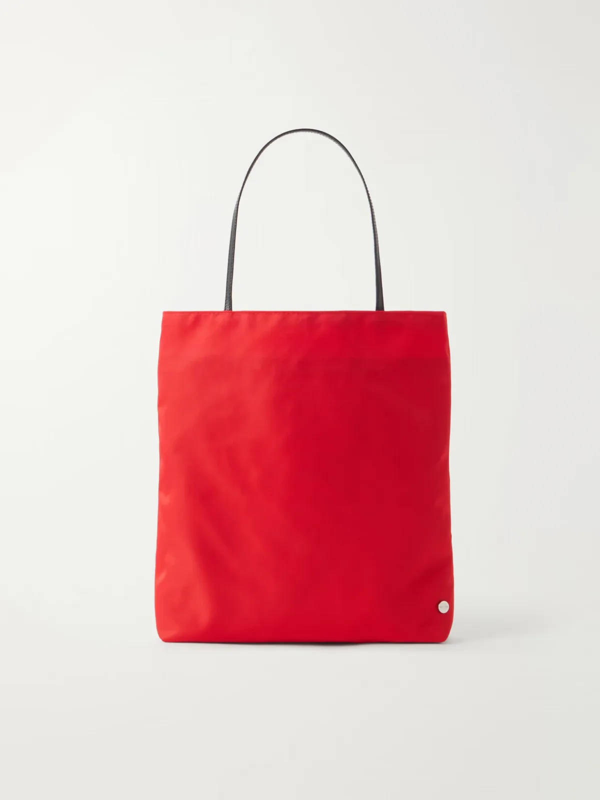 Thea Leather-Trimmed Nylon Tote Bag by Valesque