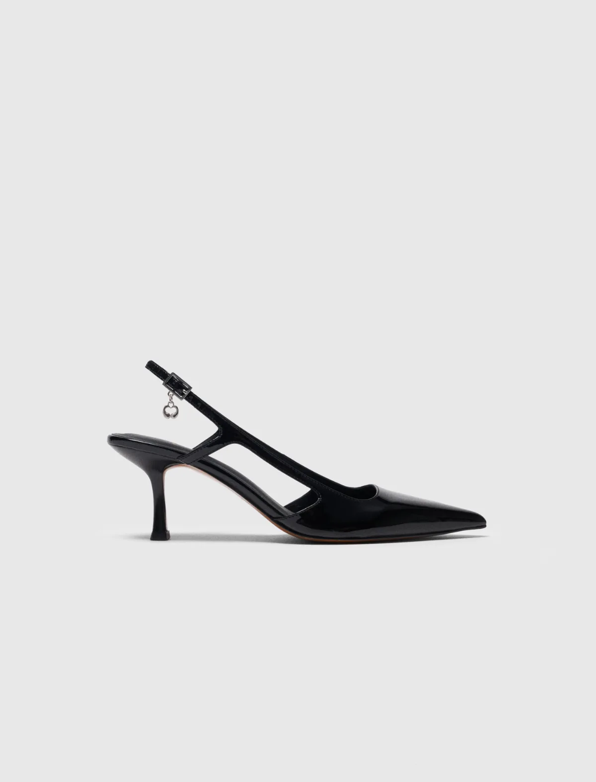 Patent Leather Slingback Pumps
