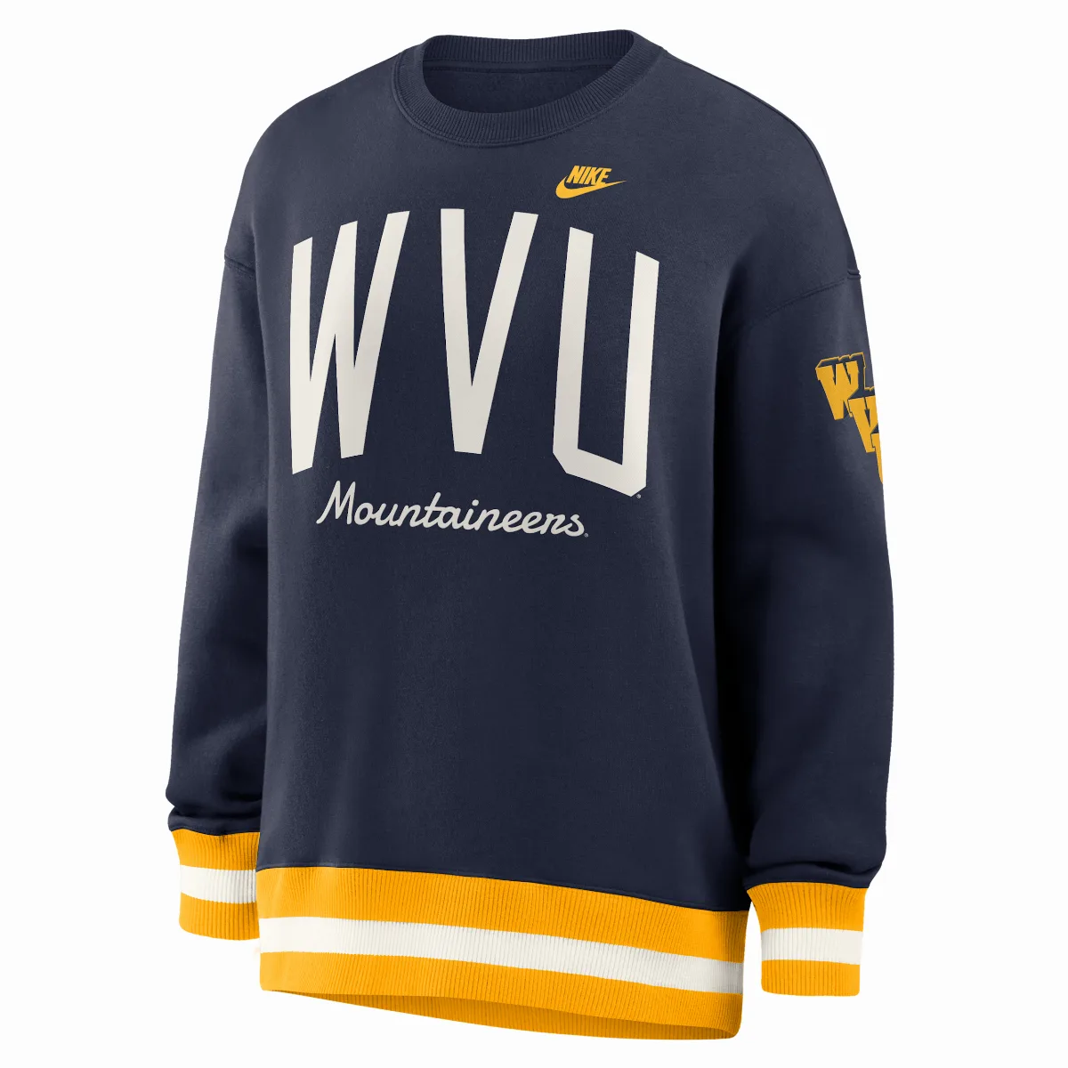 West Virginia Legacy College Pullover Crew by Nike
