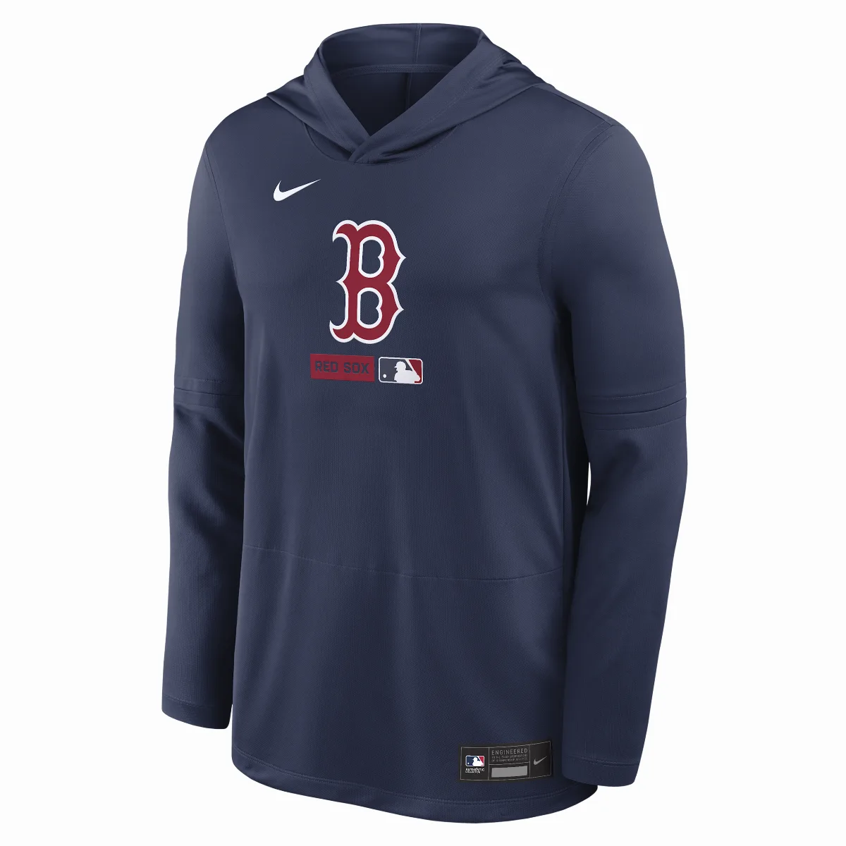 Boston Red Sox Authentic Collection Dri-FIT MLB Long-Sleeve Hooded Top by Nike
