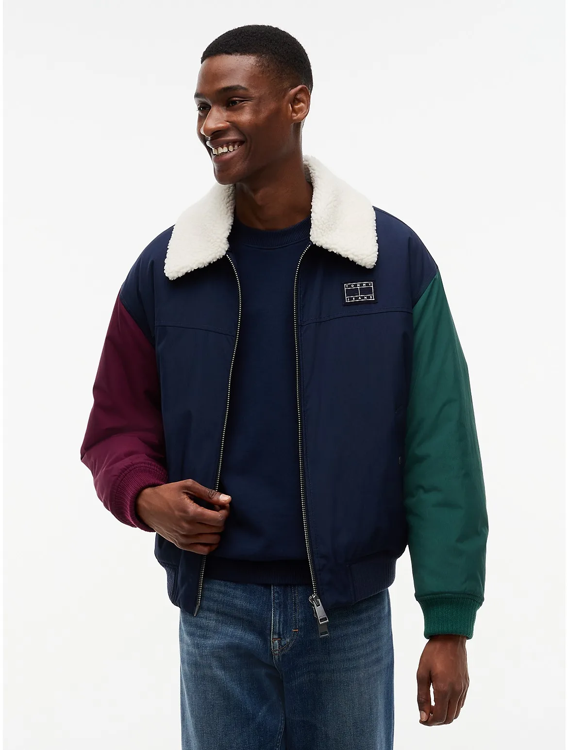 Tommy Jeans Relaxed Aviator Jacket by Tommy Hilfiger