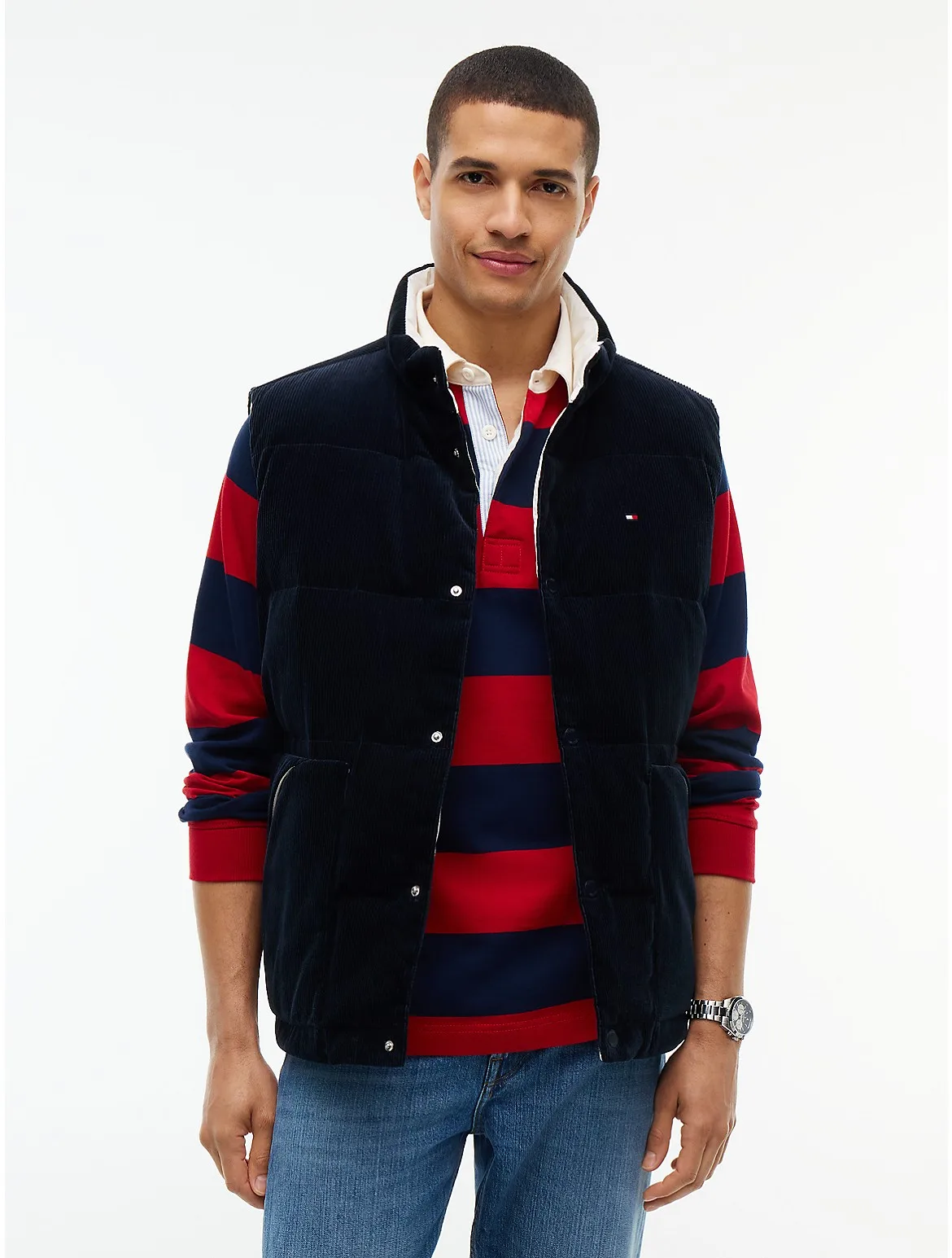 Reversible Down Vest by Tommy Hilfiger
