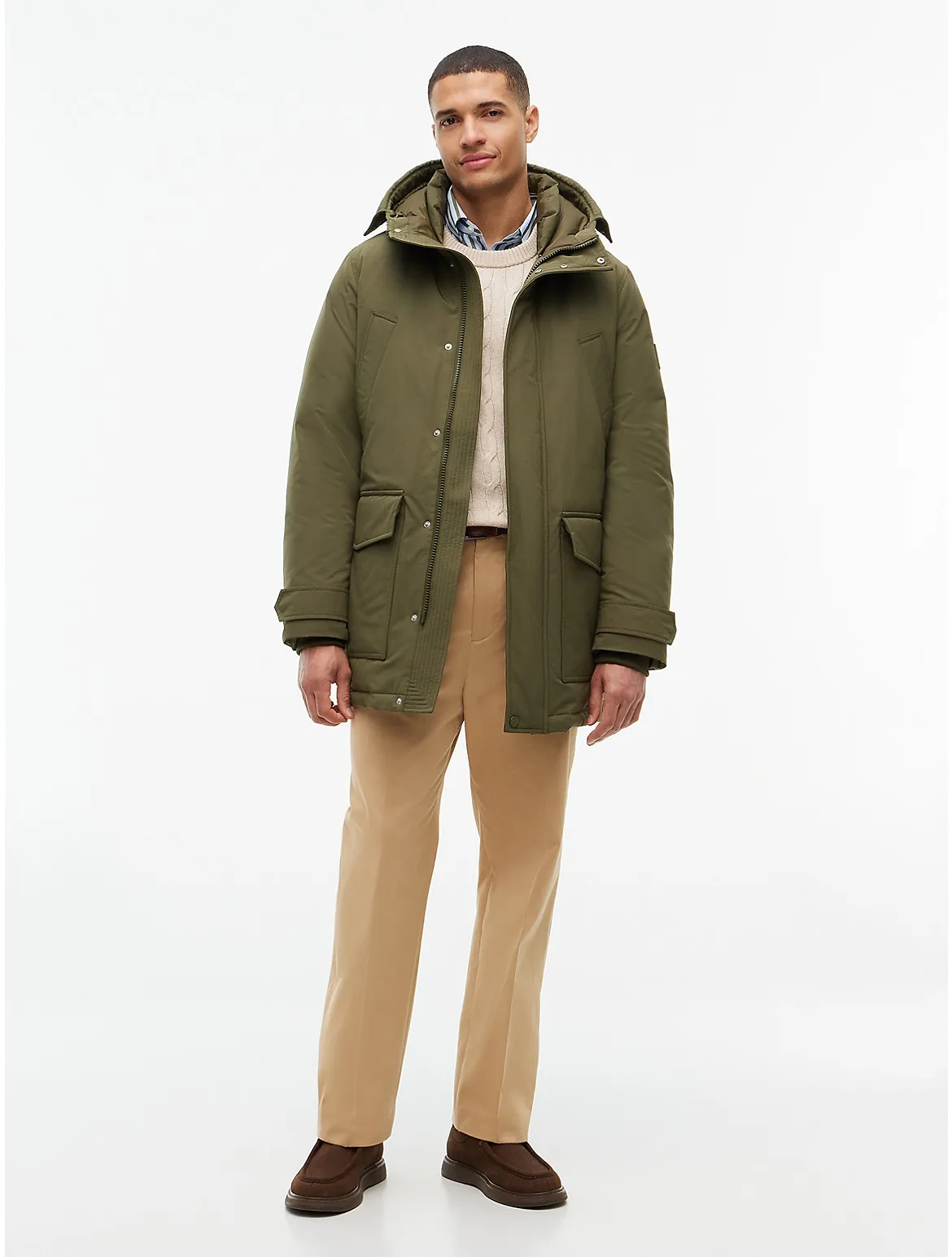 Hooded Down Parka by Tommy Hilfiger