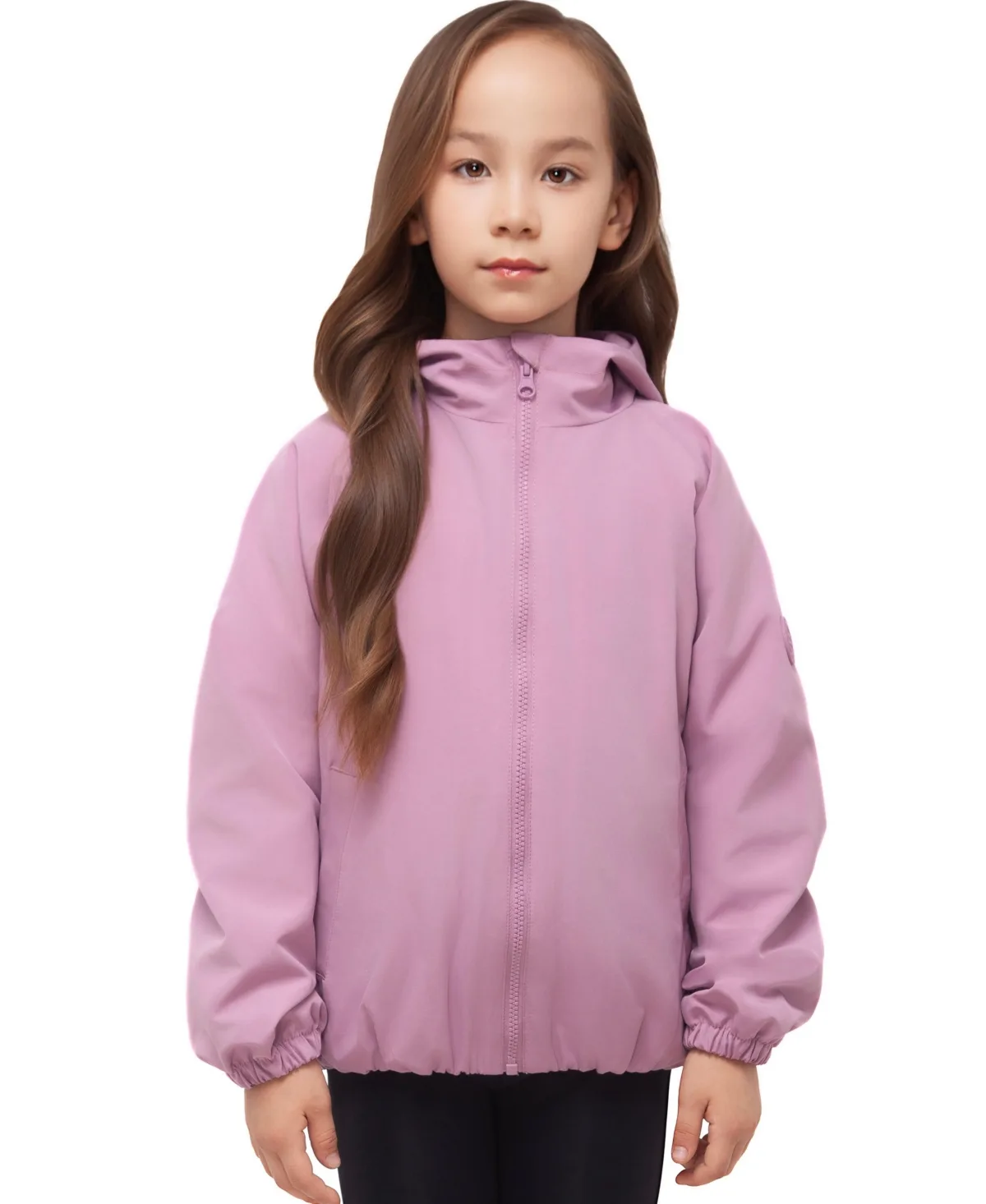 Mia Bubble Hem Fleece Lined Hooded Jacket by Rokka&rolla