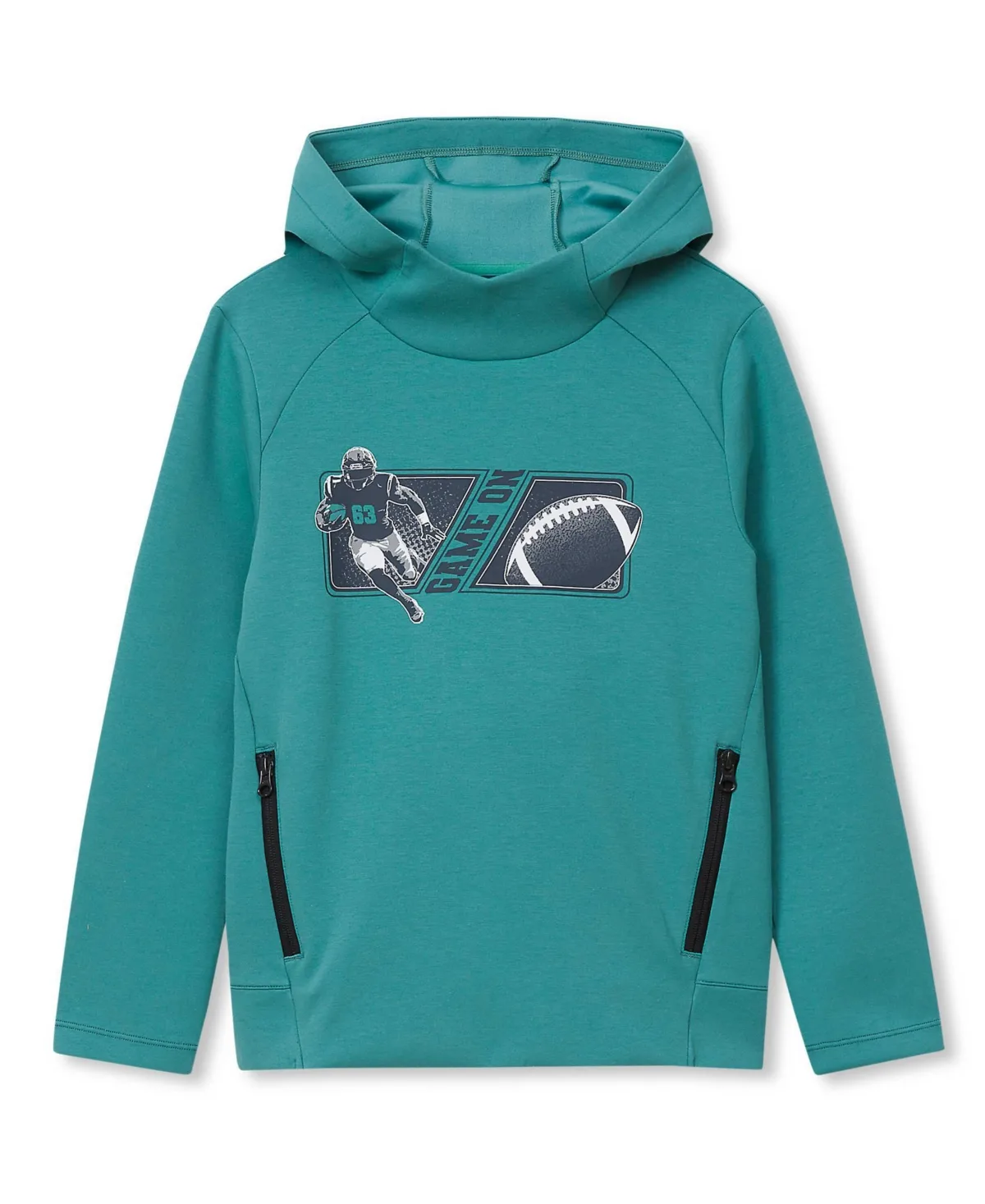 Active Graphic Hoodie by Lands' End