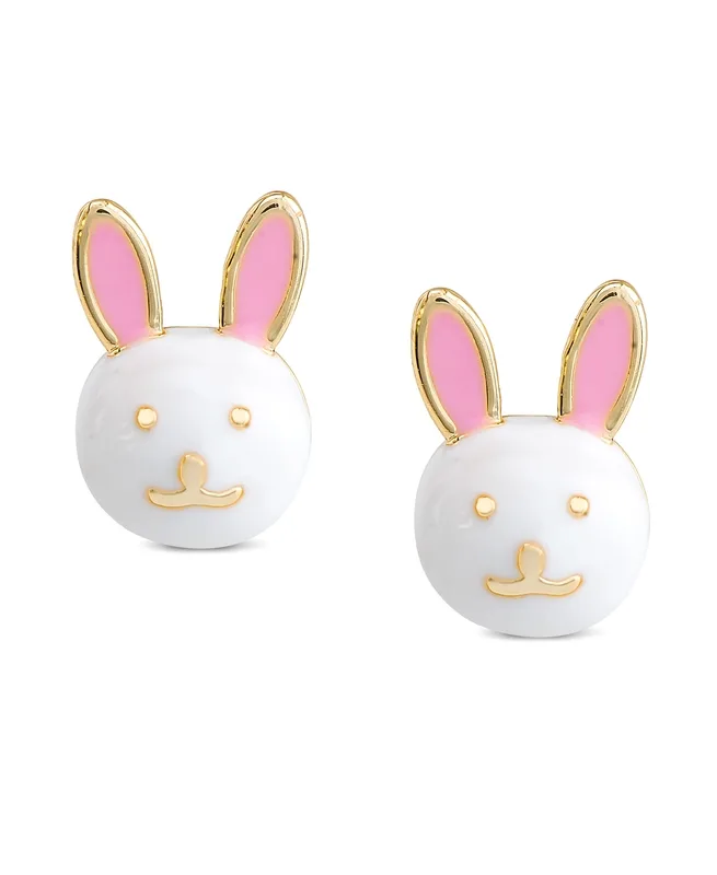 Bunny Rabbit Stud Earrings by Lily Nily