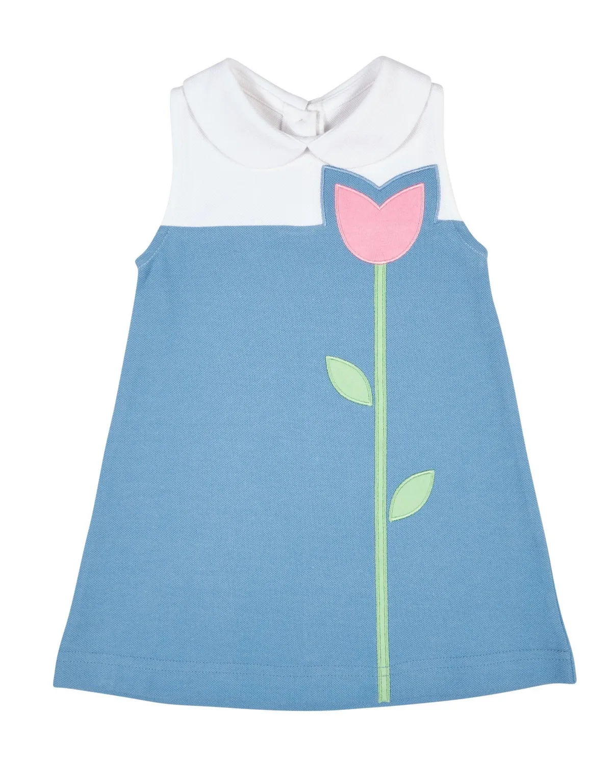Pique Knit Tulip Dress by Florence Eiseman