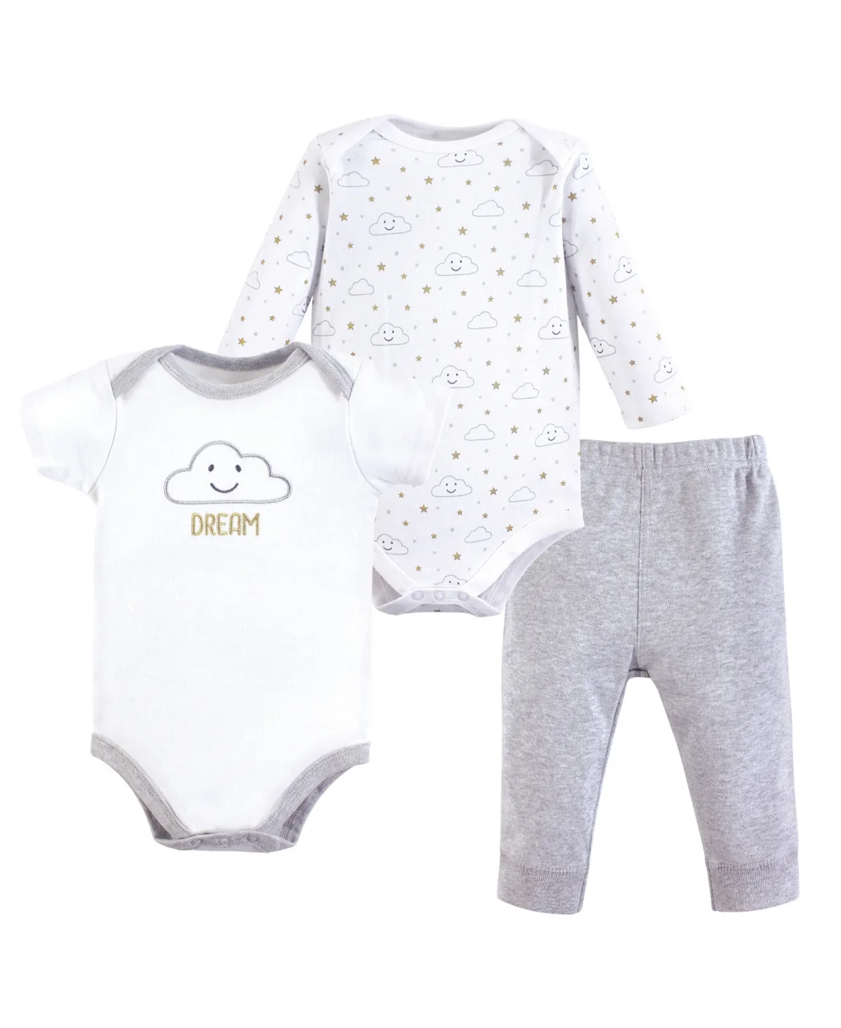 Hudson Unisex Two Bodysuits & Matching Pants Apparel Set by Hudson Baby