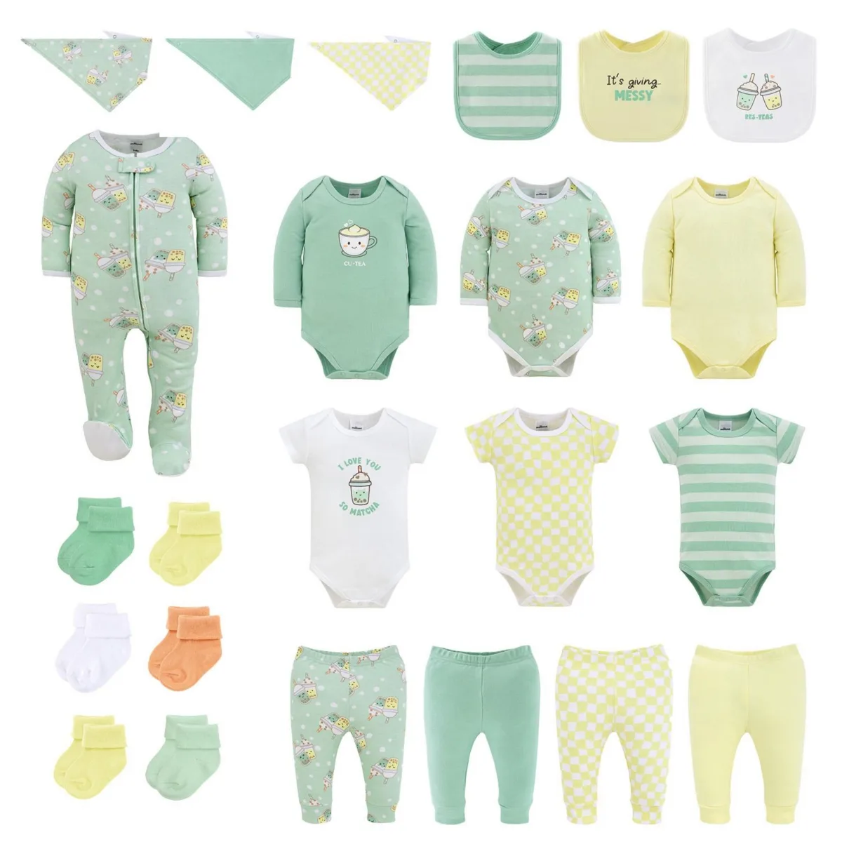 23-Piece Clothing Set, Cu-Tea by The Peanutshell