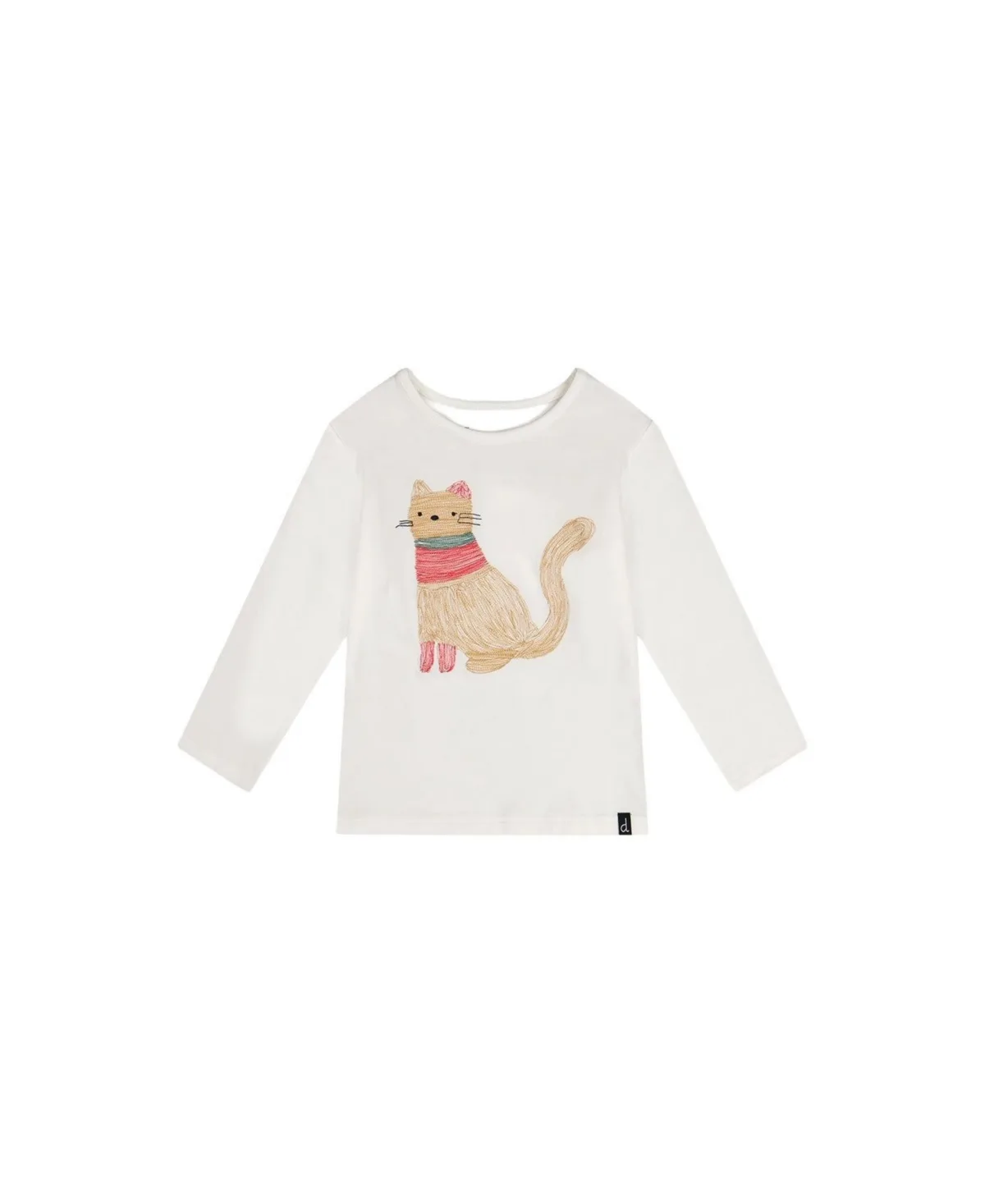 Cotton Long Sleeve T-Shirt by Deux Par Deux