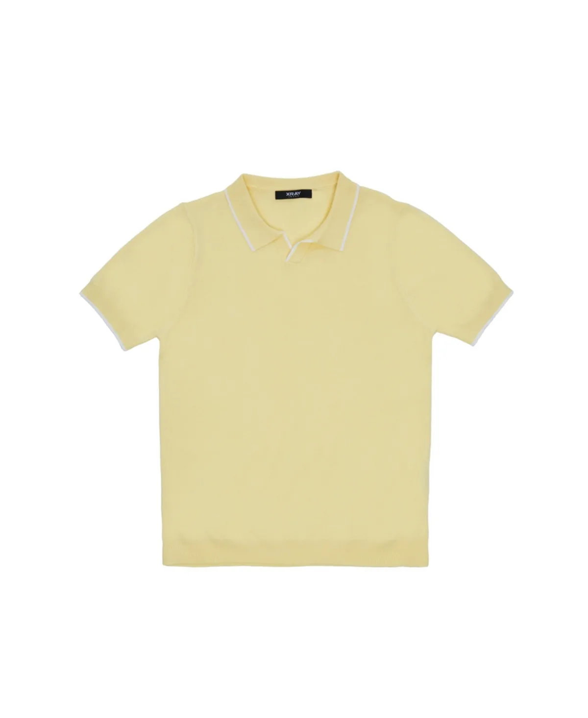 Johnny Collar Short Sleeve Sweater Polo by Xray