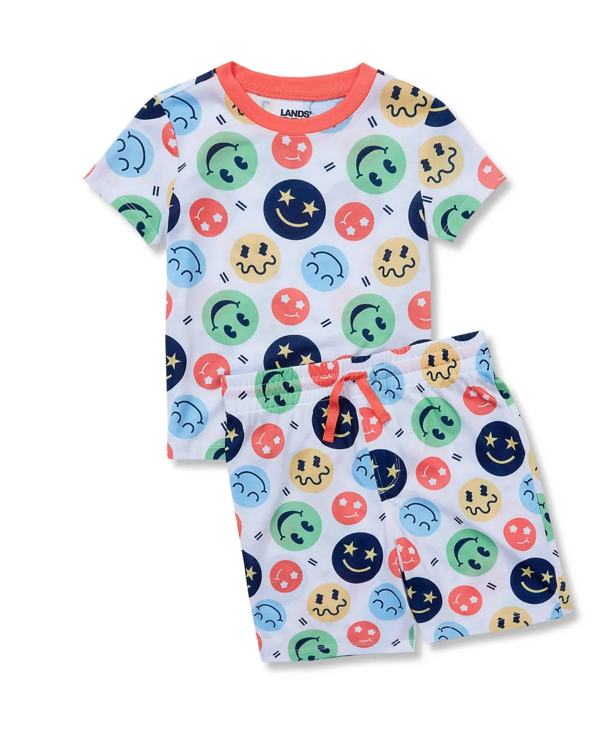 Short Sleeve Tee and Shorts Pajama Set by Lands' End