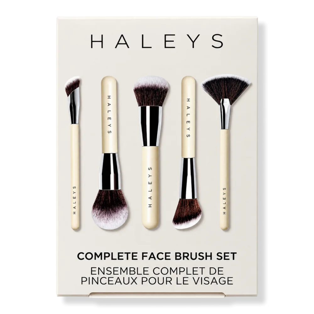 Complete Face Brush Set by HALEYS Beauty