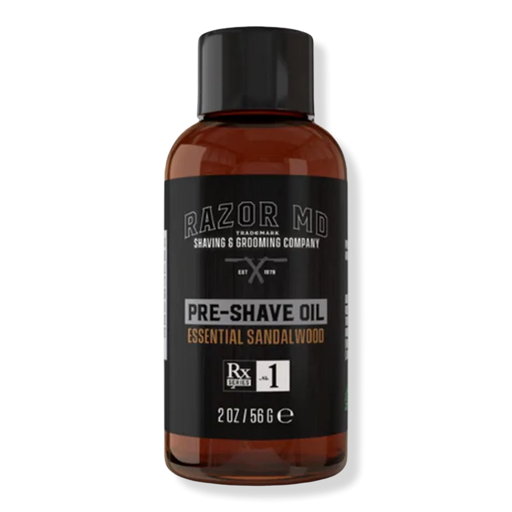 Pre-Shave Oil Serum - Sandalwood by RAZOR MD