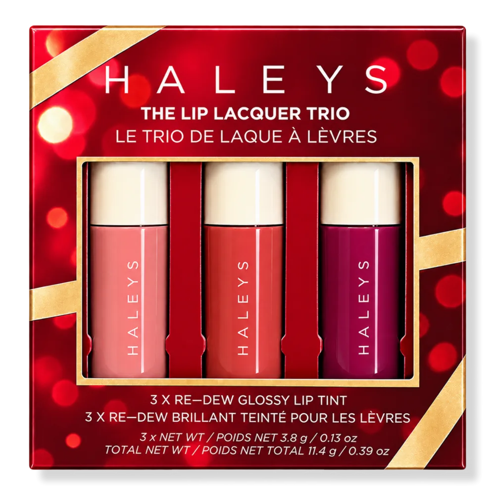 The Lip Lacquer Trio by HALEYS Beauty