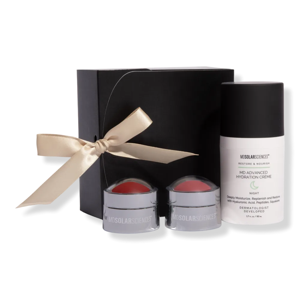 Day to Night Radiance Set - Night Cream and SPF 30 Cream Blush Gift by MDSolarSciences