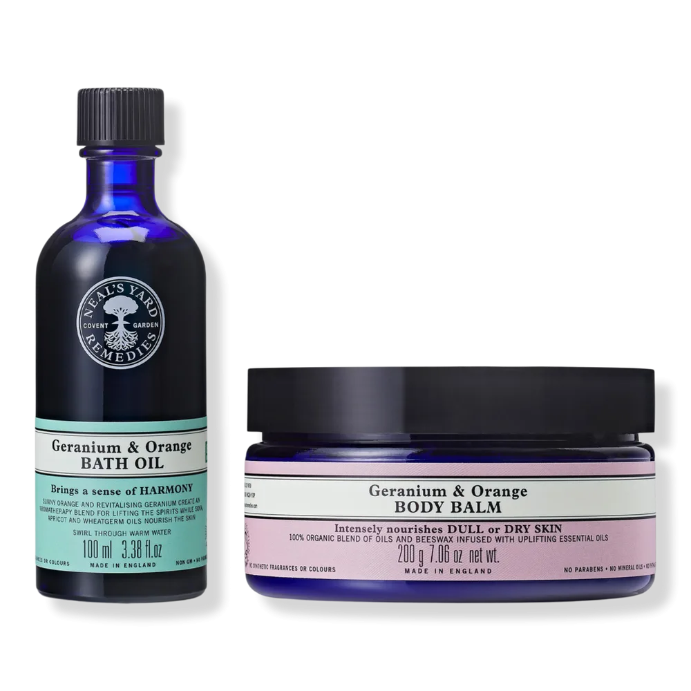 Organic Geranium & Orange Bath & Body Ritual by Neal's Yard Remedies