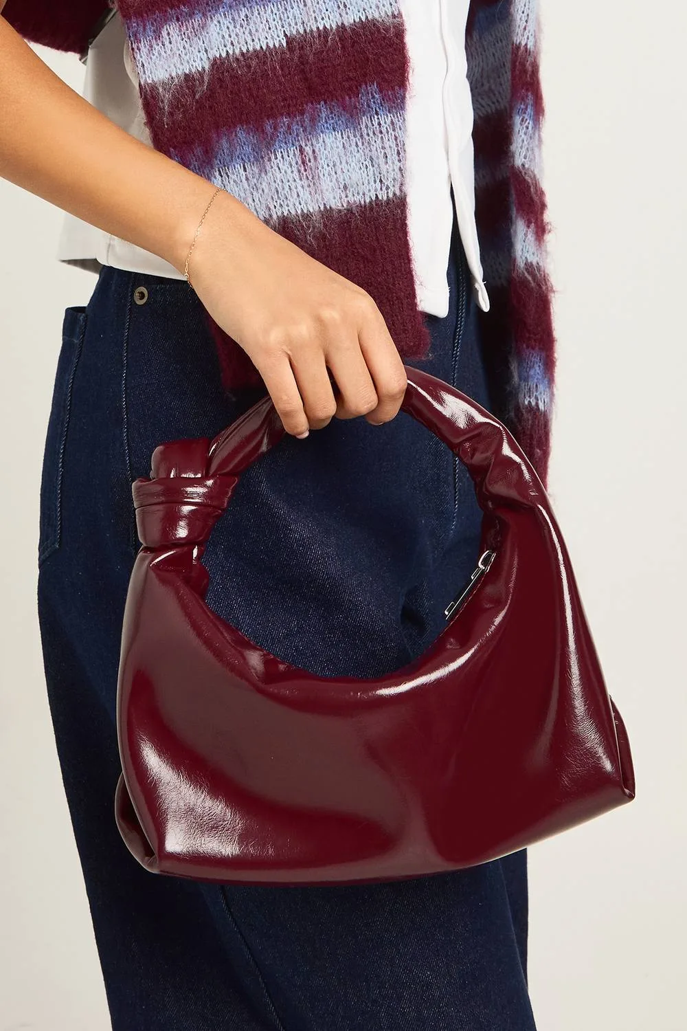 Knot Handle Grab Bag by boohoo