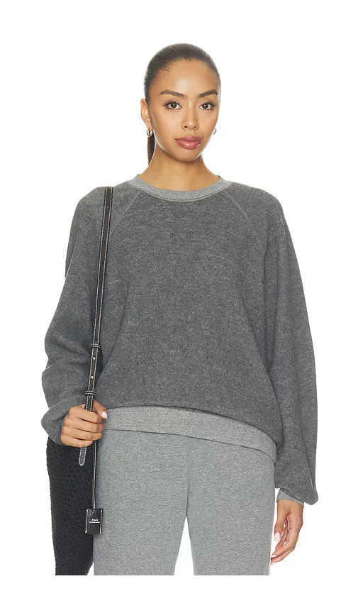 Oversized Ziggy Inside Out Fleece Crewneck Sweatshirt by perfectwhitetee