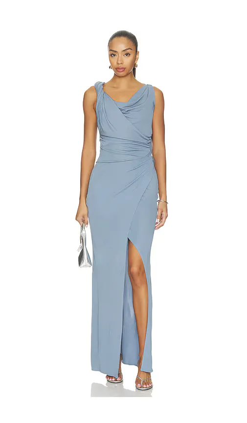 Olenna Twist Low Back Gown