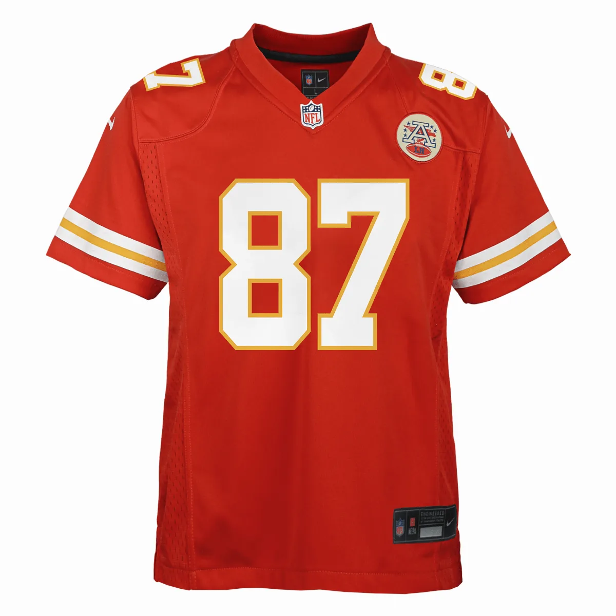 Travis Kelce Kansas City Chiefs NFL Game Jersey by Nike