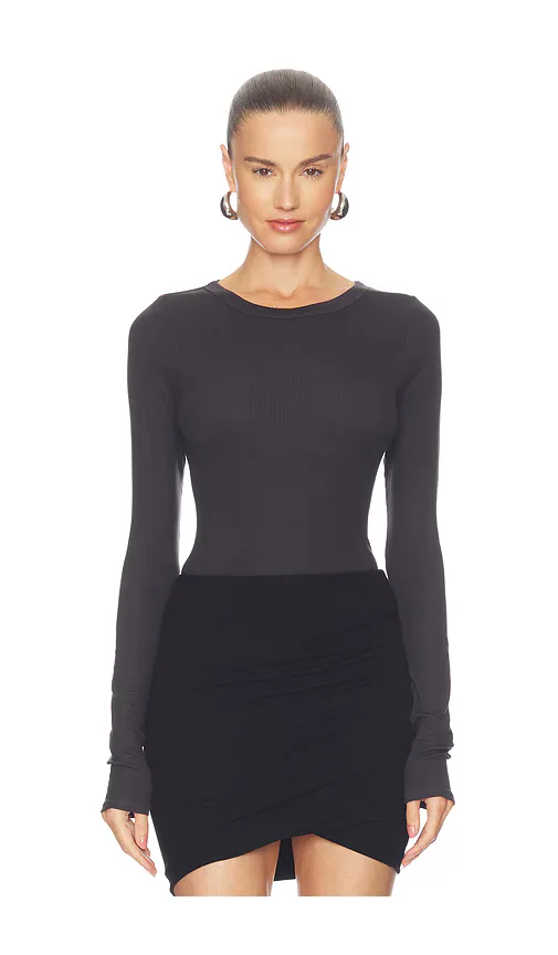 Silk Rib Essential Crew by Enza Costa