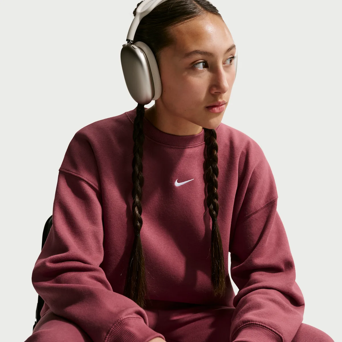 Sportswear Studio Oversized Crew-Neck Sweatshirt by Nike