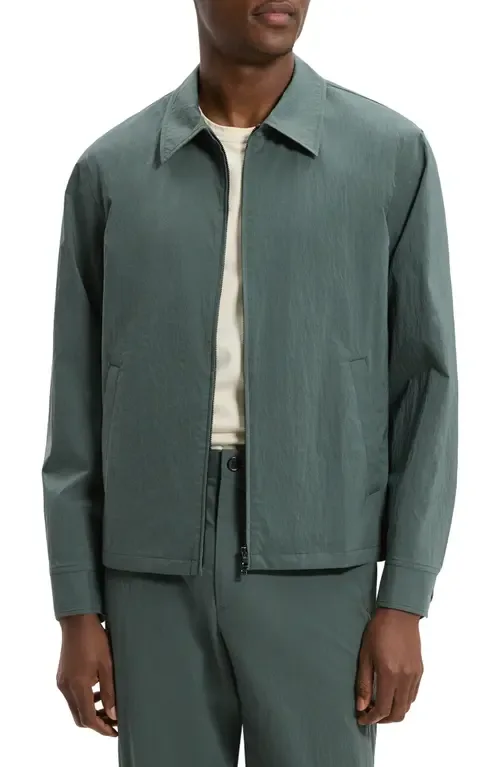 City Crinkle Zip Jacket by Theory