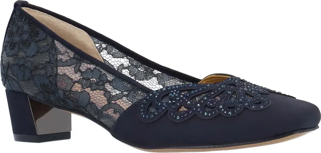 Zofia Block Heel Pump by J. Reneé