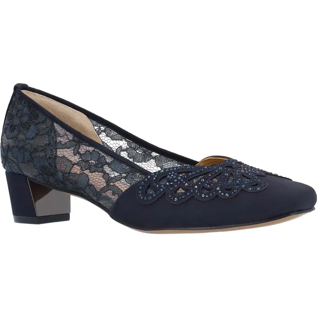 Zofia Block Heel Pump by J. Reneé
