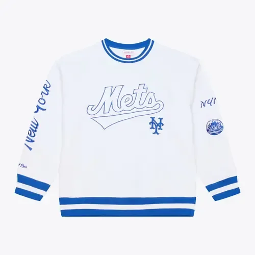 Mitchell & Ness New York Mets Arctic Fleece Sweatshirt by Mitchell & Ness