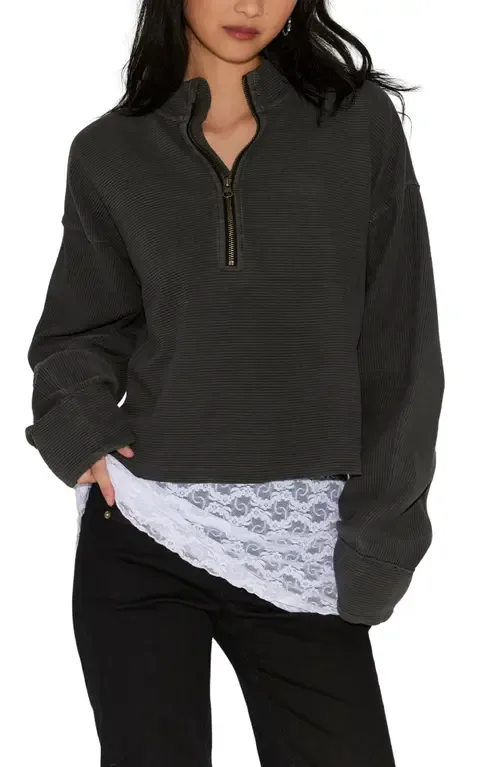 We the Free Celeste Quarter-Zip Pullover by Free People