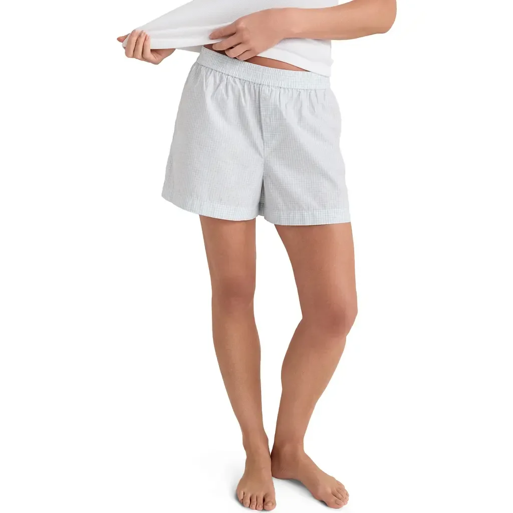 Organic Cotton Poplin Boxer Shorts by Haven Well Within