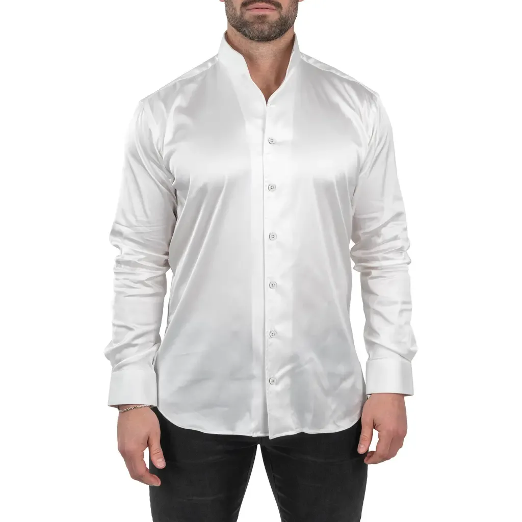 Ceremony Prince Button-Up Shirt by Maceoo