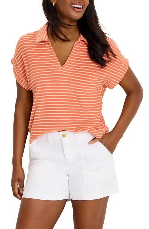 Suncoast Stripe Terry Cloth Polo by Tommy Bahama