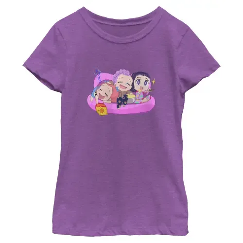Movie Night Group Graphic Short Sleeve T-Shirt by KPop Demon Hunters