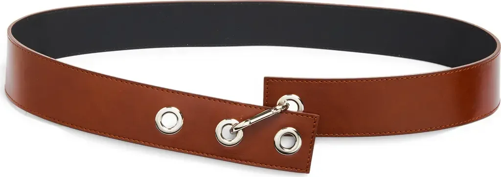 Hoop Carabiner Leather Belt by Paloma Wool