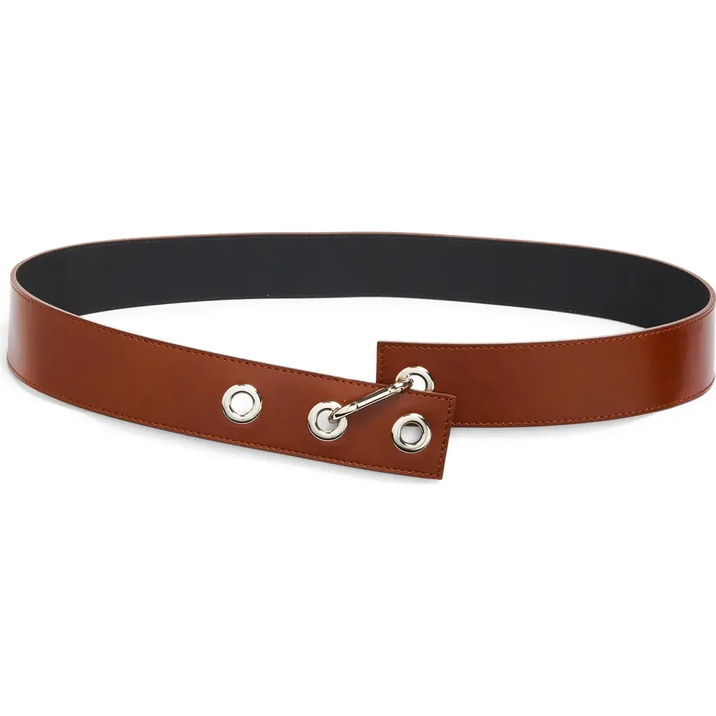 Hoop Carabiner Leather Belt by Paloma Wool