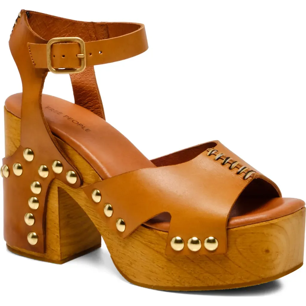Cecily Ankle Strap Platform Sandal by Free People