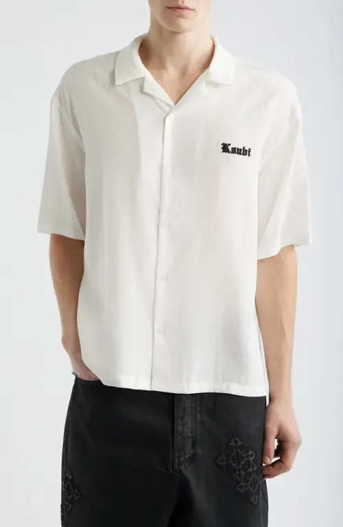 End Diner Logo Camp Shirt by Ksubi