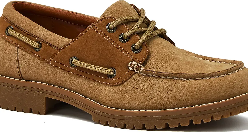 Seaport Leather Lace Up Boat Shoes