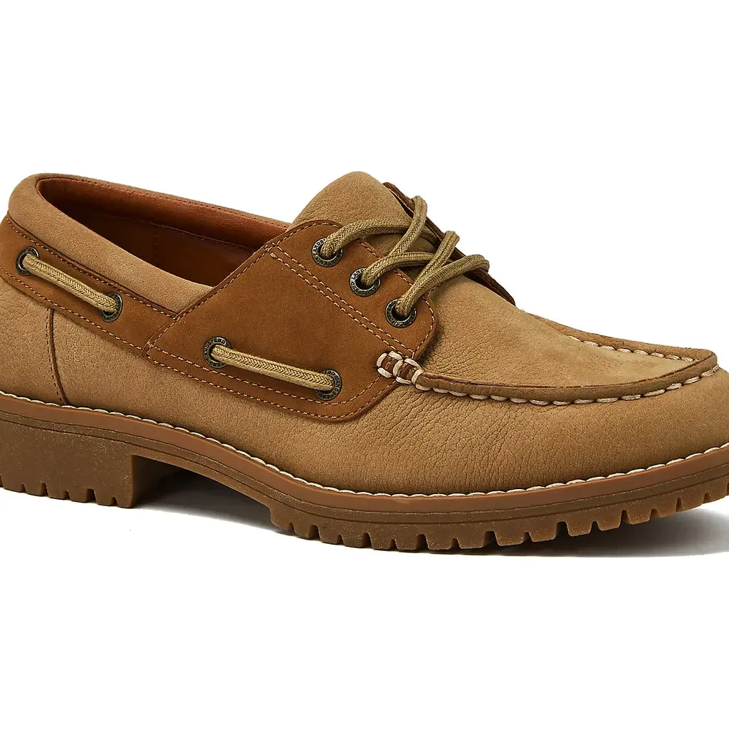 Seaport Leather Lace Up Boat Shoes
