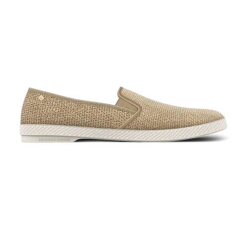 Raffia Slip-On Loafer by Rivieras