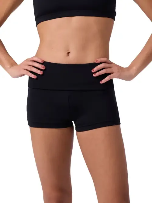 Team Basics Fold-Over Boyshort by CAPEZIO