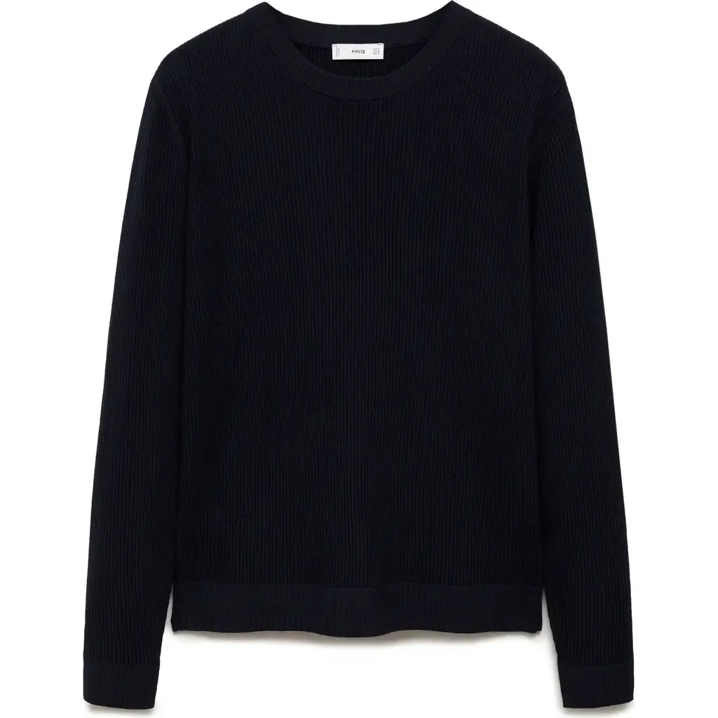 Rib Sweater by MANGO