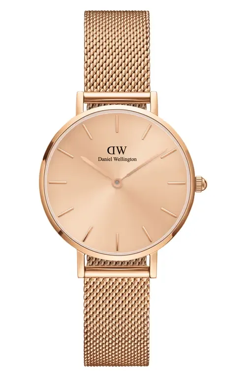 Melrose Mesh Watch, 28mm by Daniel Wellington