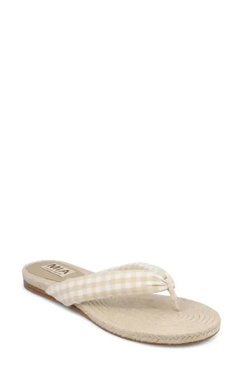 Aleena Espadrille Flip Flop by MIA Limited Edition