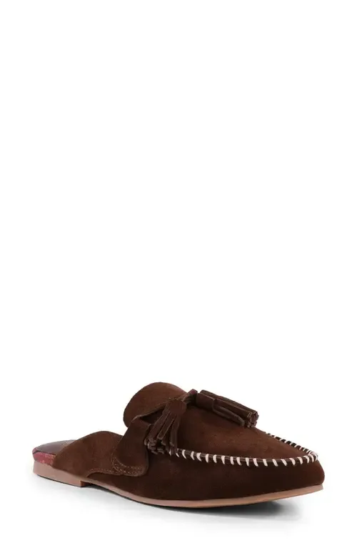 Silverlake Tassel Mule