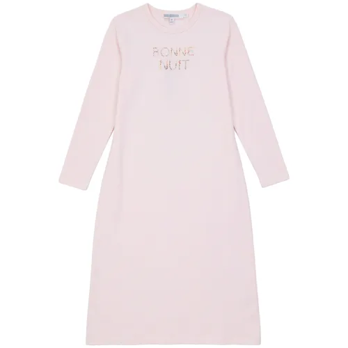 Bonne Nuit Long Sleeve Cotton Spandex Nightgown by Whipped Cocoa